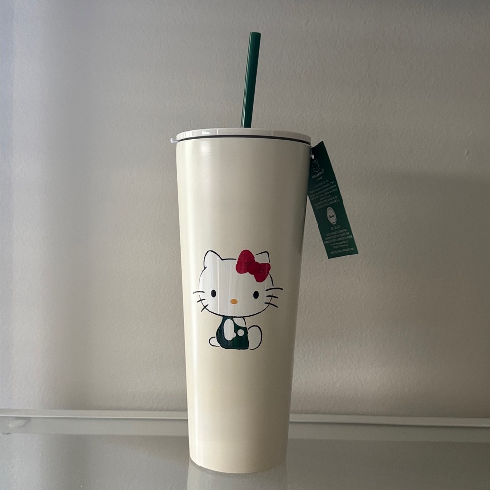 Starbucks Hello Kitty Stainless Steel Cold Cup 26 OZ LIMITED EDITION 2025 NEW